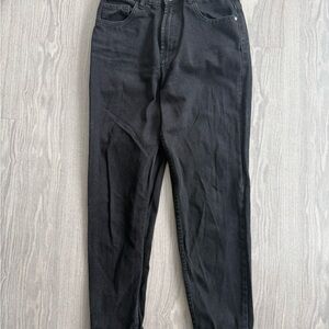 Zara Black Straight Leg Jeans